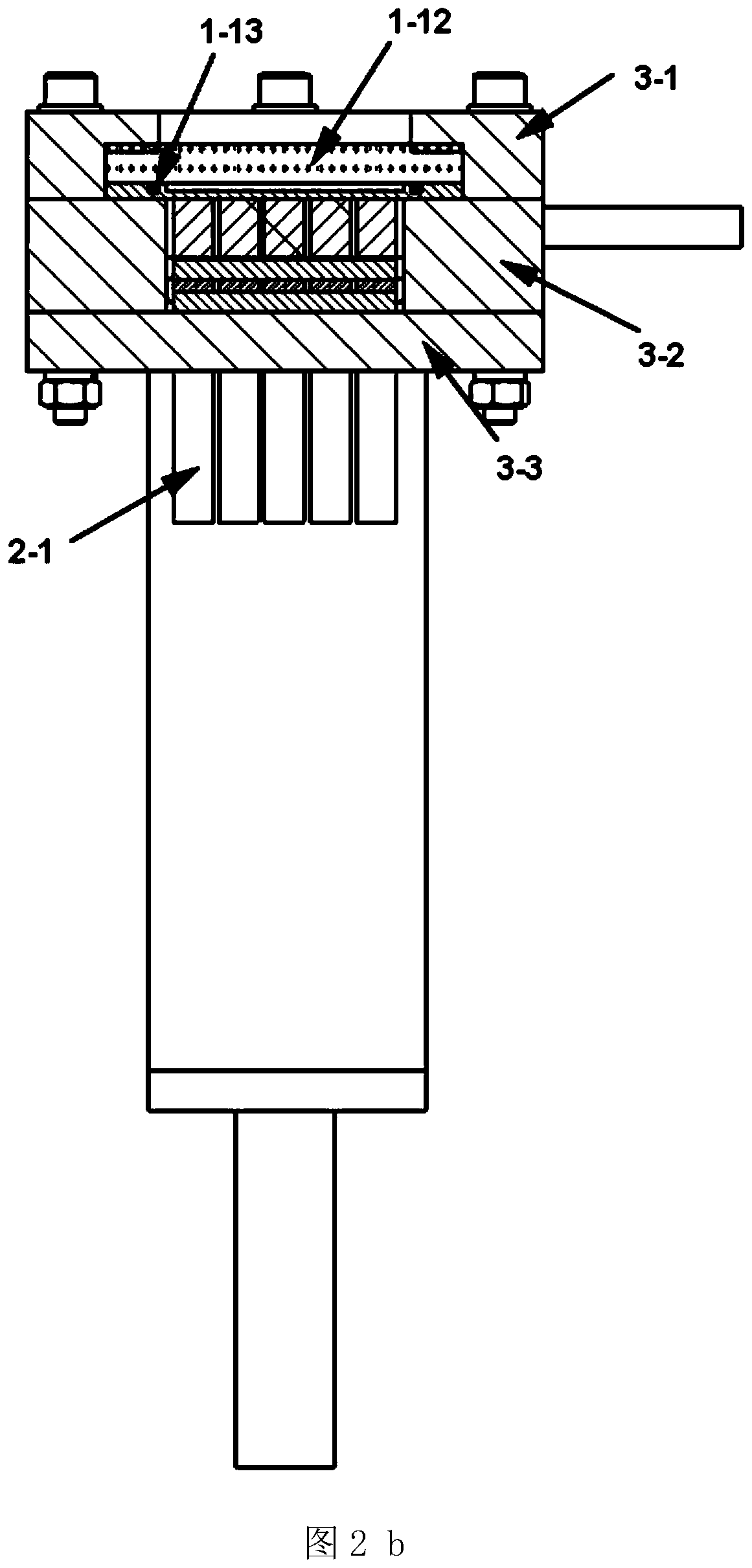 A visual test device for horizontal non-uniform indirect heating rectangular channel flow