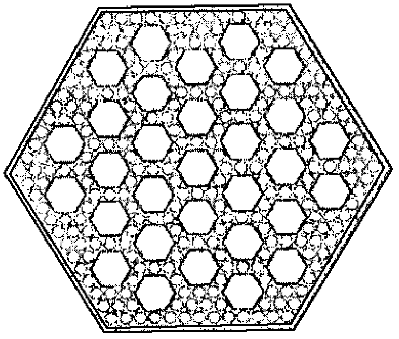 Double-layer water rod assembly structure for supercritical water cooled reactor