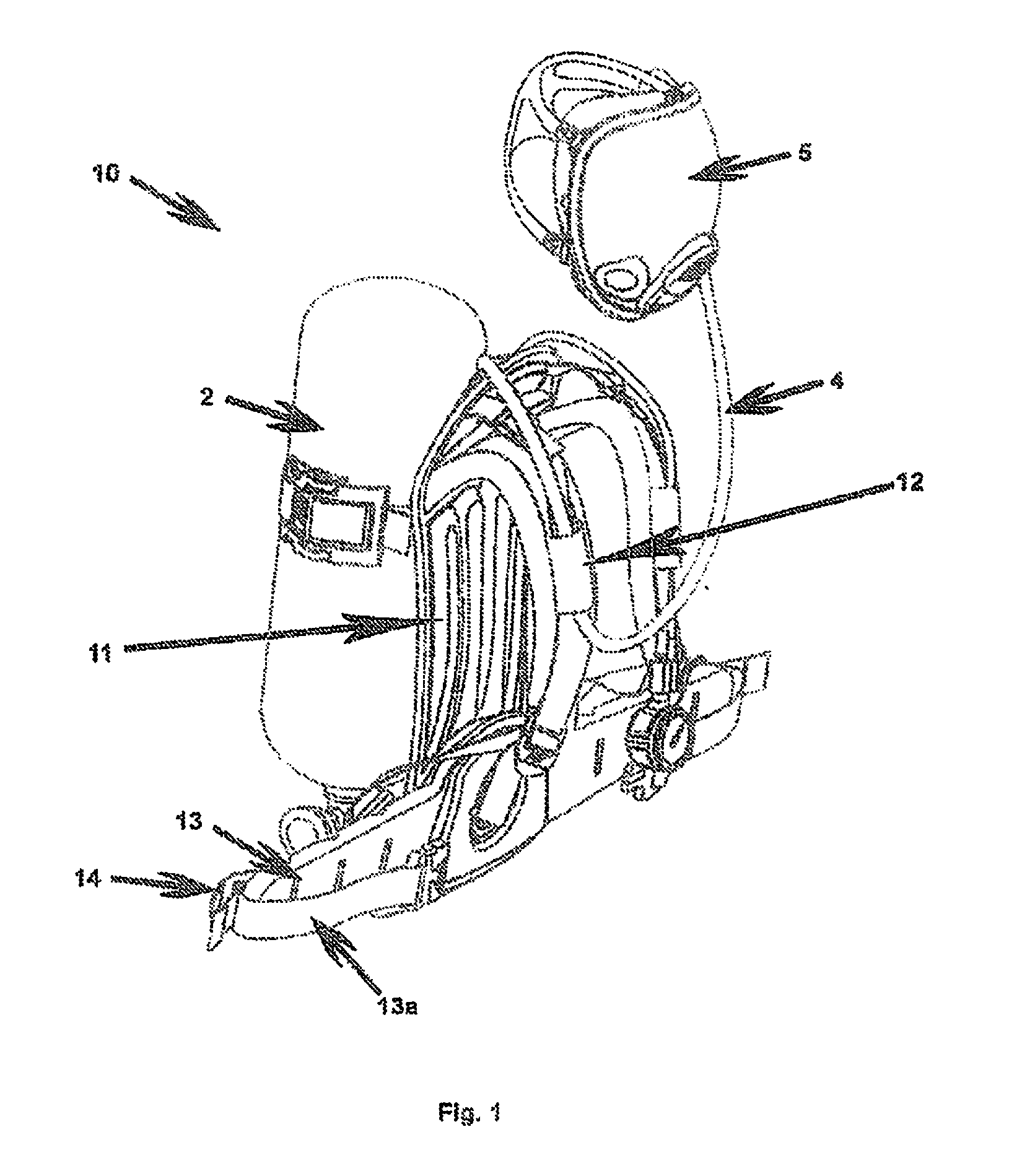 Carrying system for breathing apparatus