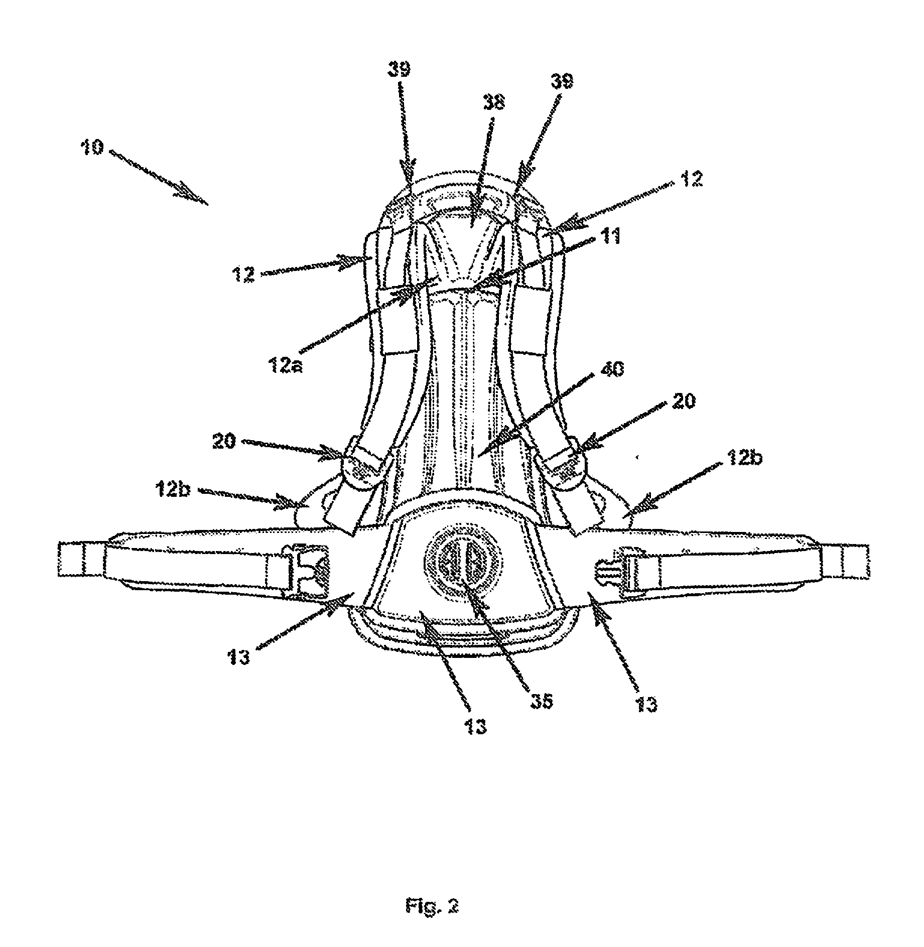 Carrying system for breathing apparatus