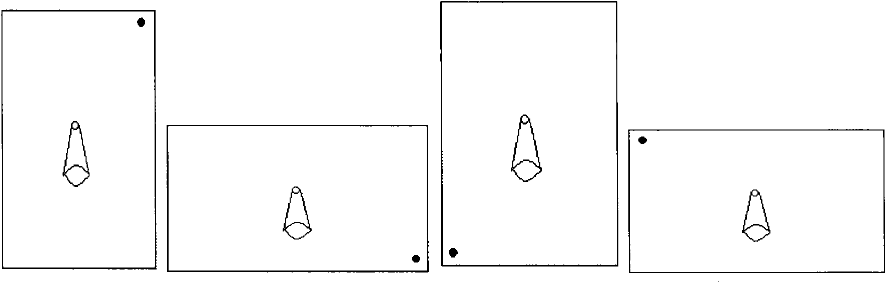 Device and method for implementing rotation of screen image