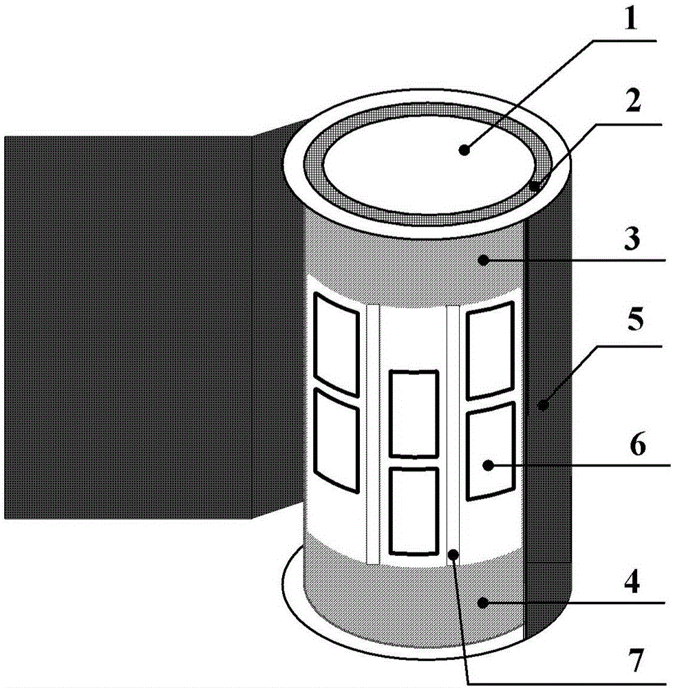 3D electric capacitance tomography sensor