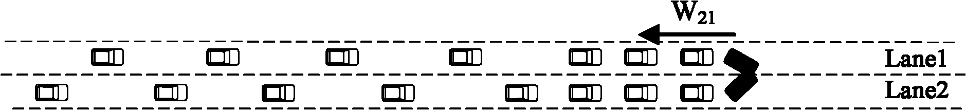 Traffic-wave theory-based traffic influence area determining method of expressway accidents