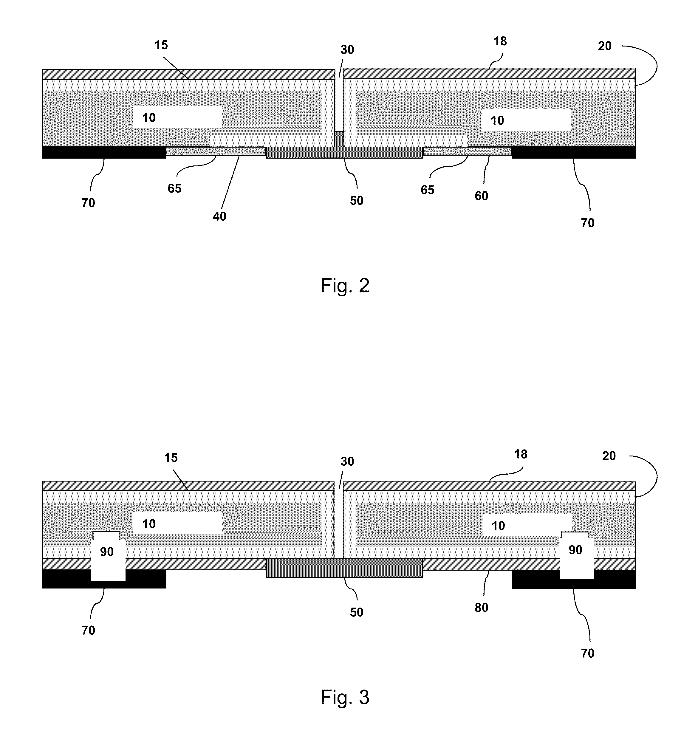 Contact fabrication of emitter wrap-through back contact silicon solar cells