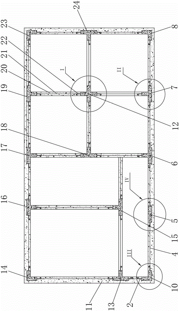 Composite cast lightweight concrete structure