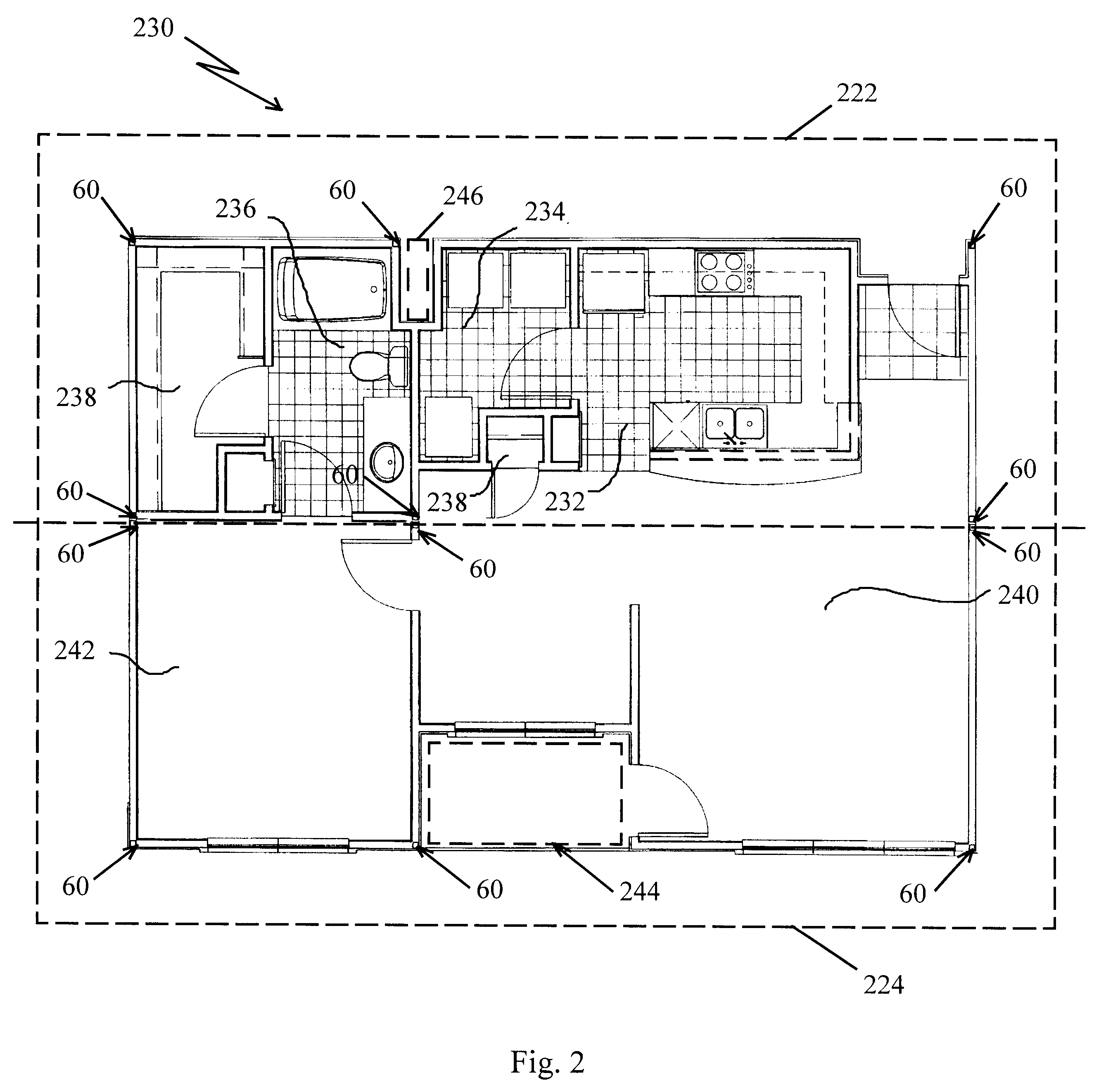 Construction system for manufactured housing units