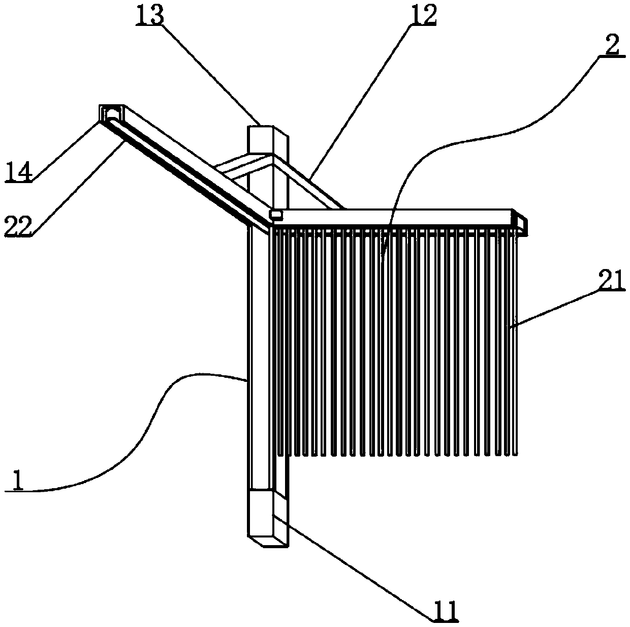 Device capable of reducing pedestrians running red lights