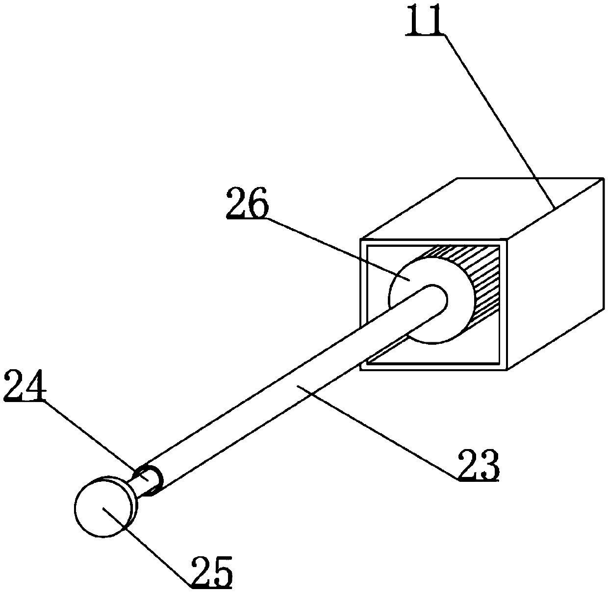 Device capable of reducing pedestrians running red lights