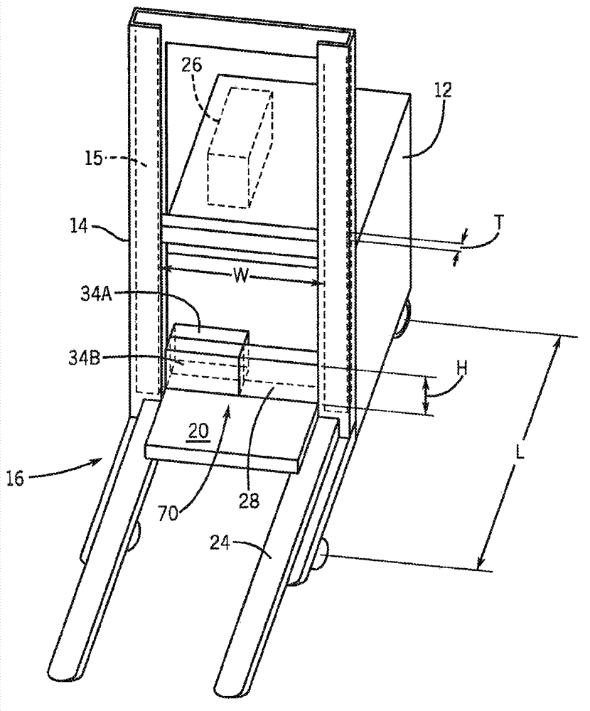 Energy storage on elevated platform and transfer method