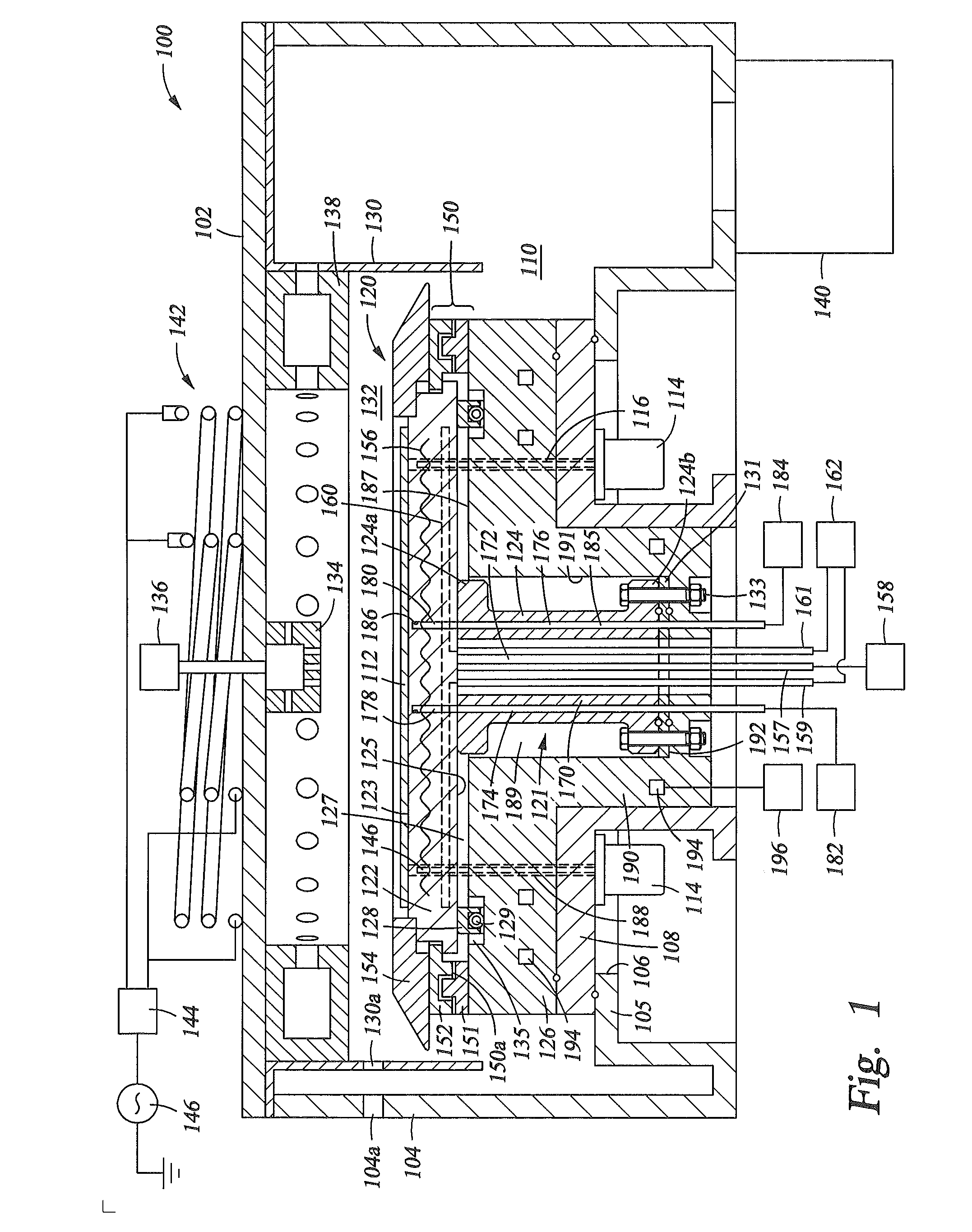 High temperature electrostatic chuck with real-time heat zone regulating capability