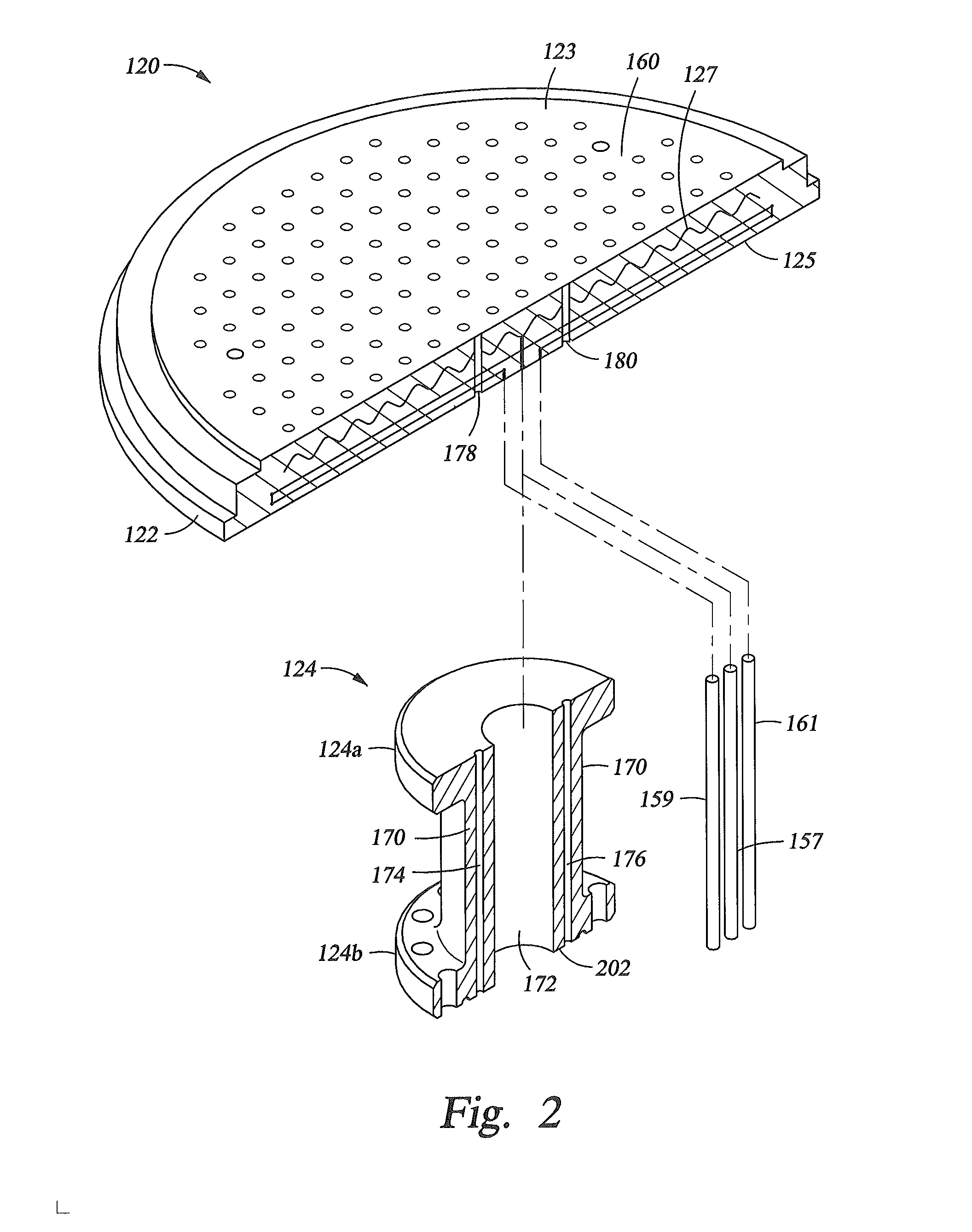 High temperature electrostatic chuck with real-time heat zone regulating capability