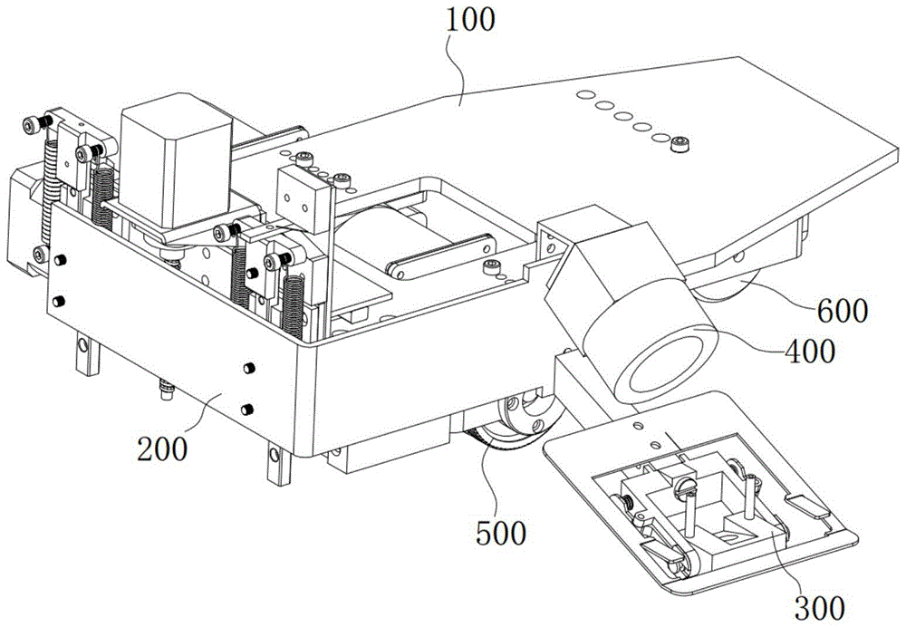 A trolley for automatic detection of intersecting line welds