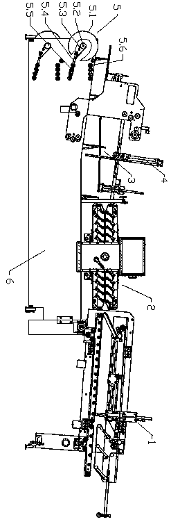 Automatic paper collecting and packing all-in-one machine