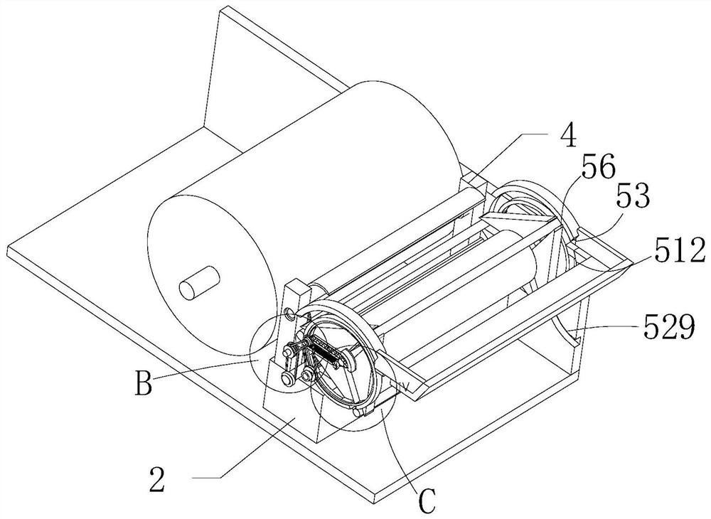 A non-woven fabric processing equipment for protective clothing