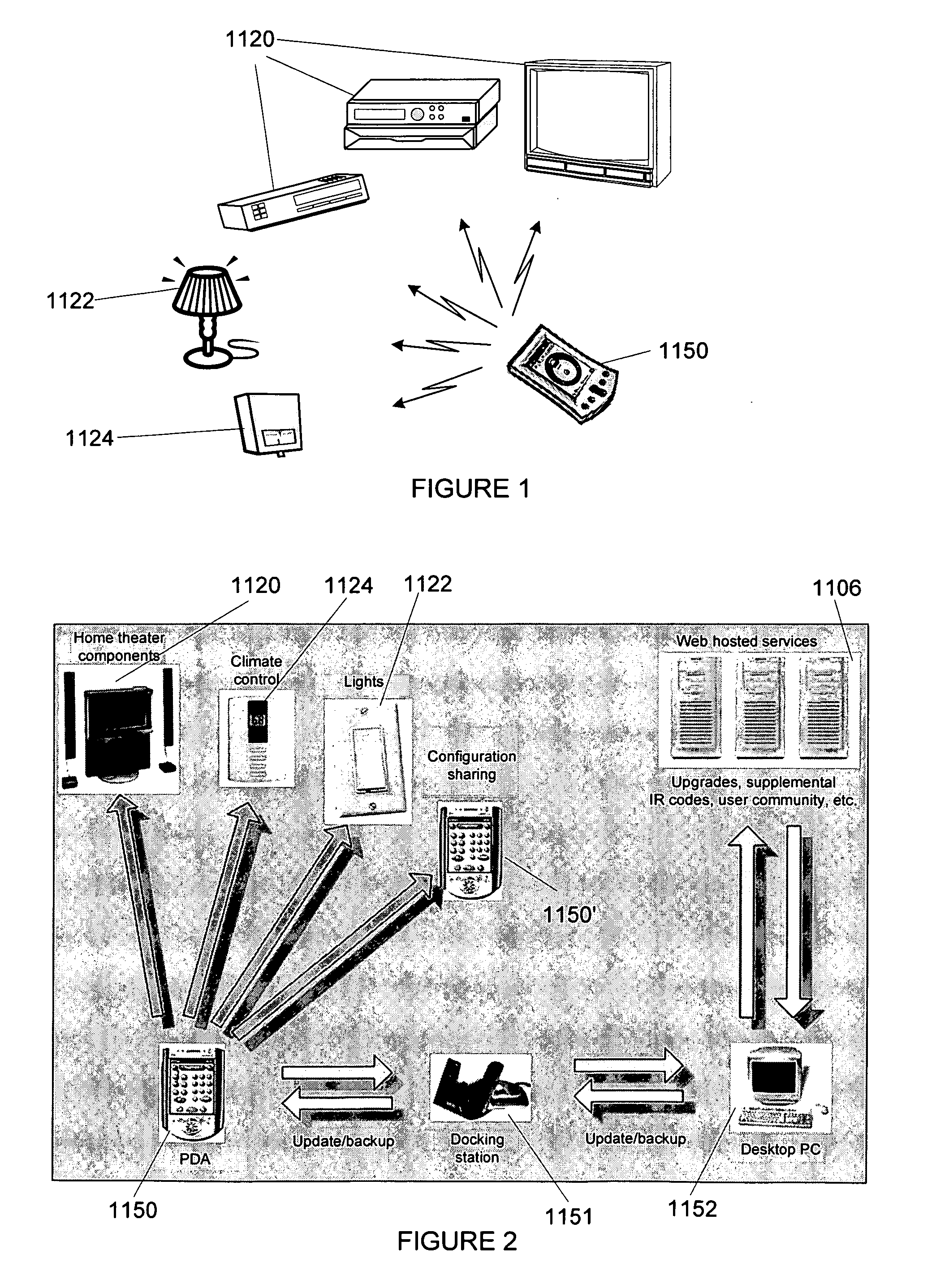 User interface for a remote control application