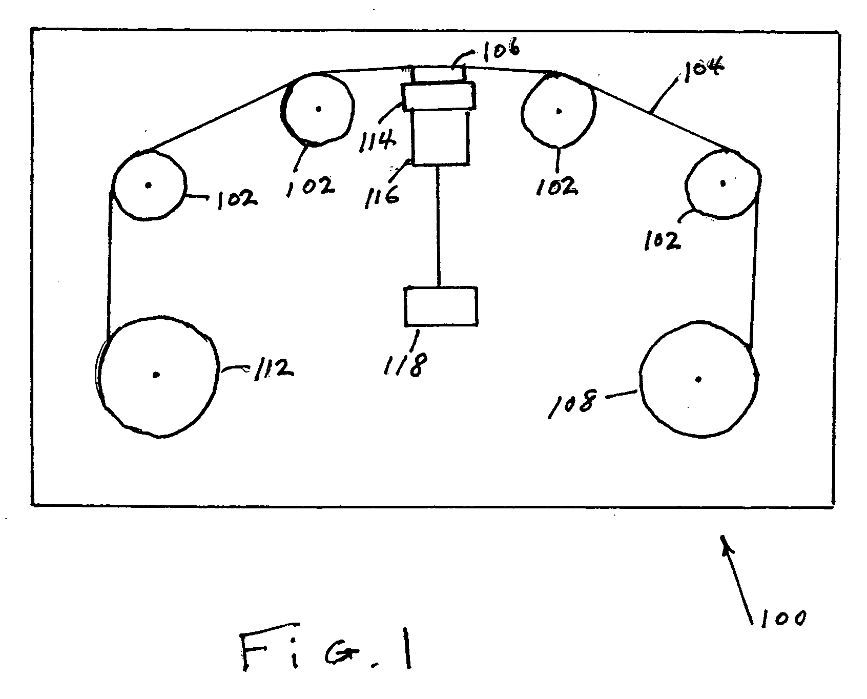 Tape system with an isolated load/unload tape path