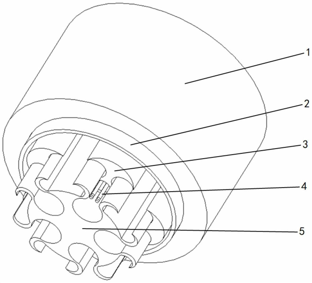 Special-shaped compression-resistant optical cable