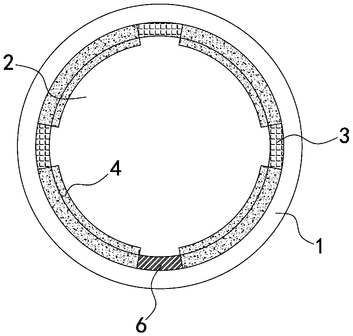 Temperature control type shading building ventilated window