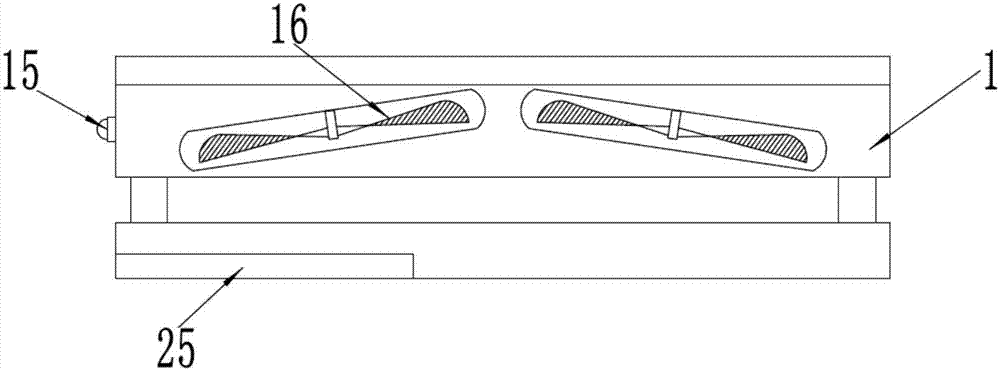 Power-saving type notebook computer heat dissipation support