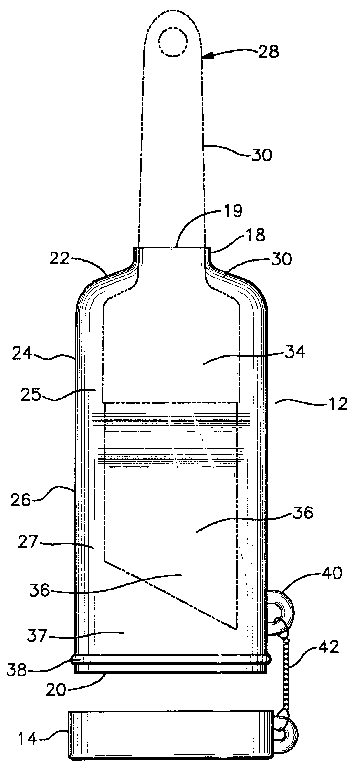 Airtight paint brush jacket