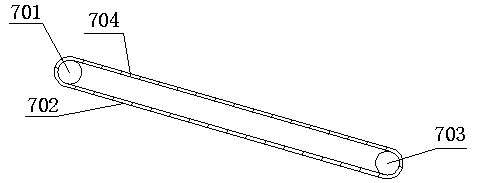 Waste novel energy vehicle lithium battery recycling equipment with secondary crushing system