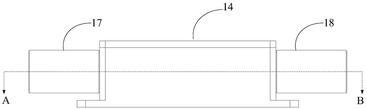 An acousto-optic q switch and laser device