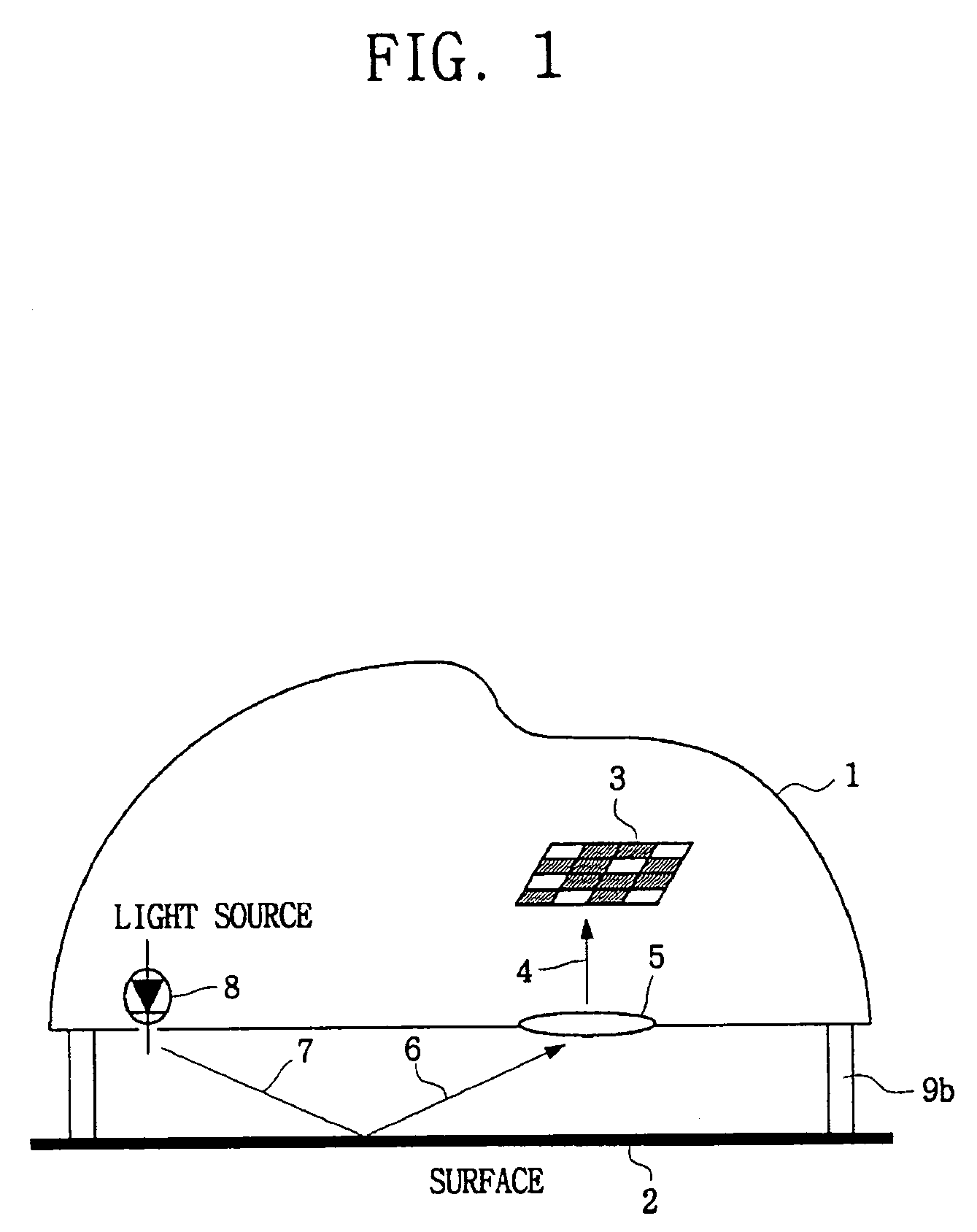 Optical mouse and method for preventing abnormal operation of the same