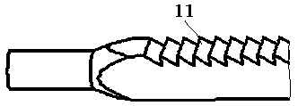 A parking cable connection device