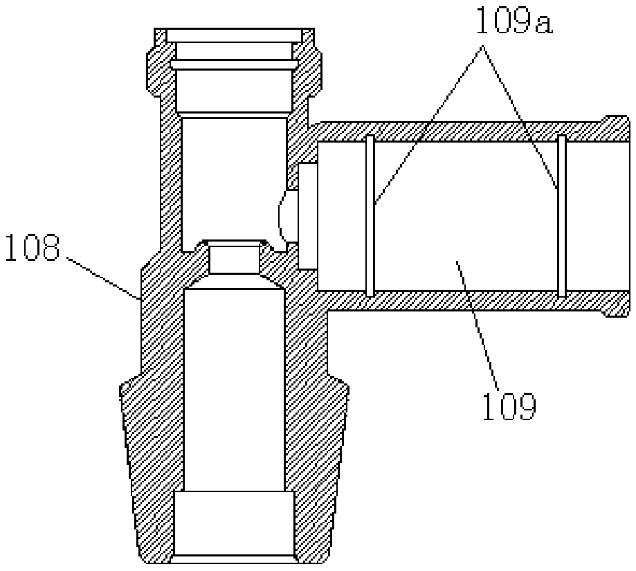 Pure mechanical type coded lock valve device with self-closing mechanism