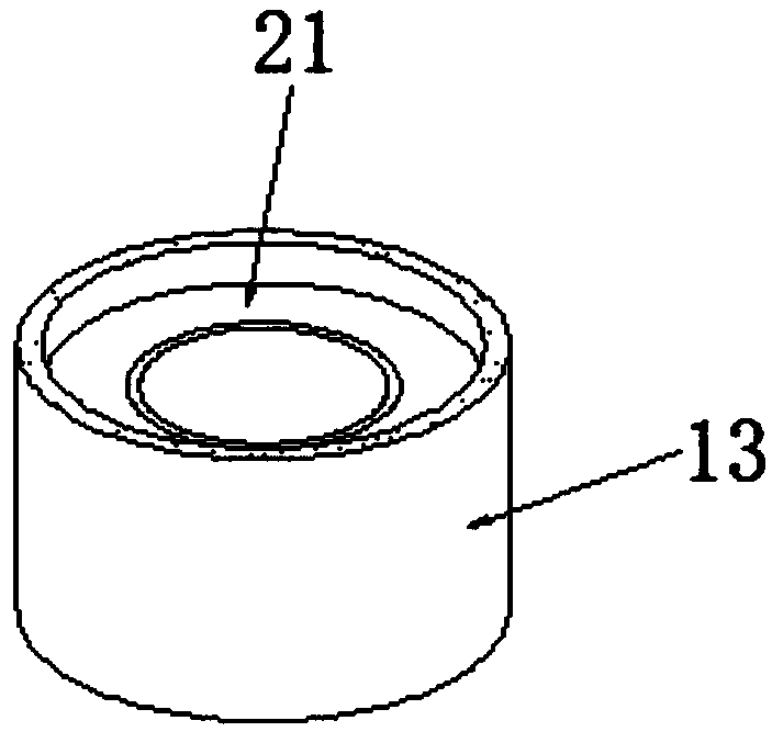 External gynecological drug application device