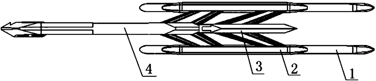 Six-component multi-piece beam type balance for parallel hanging rack CTS (Compatibility Test Suite) testing