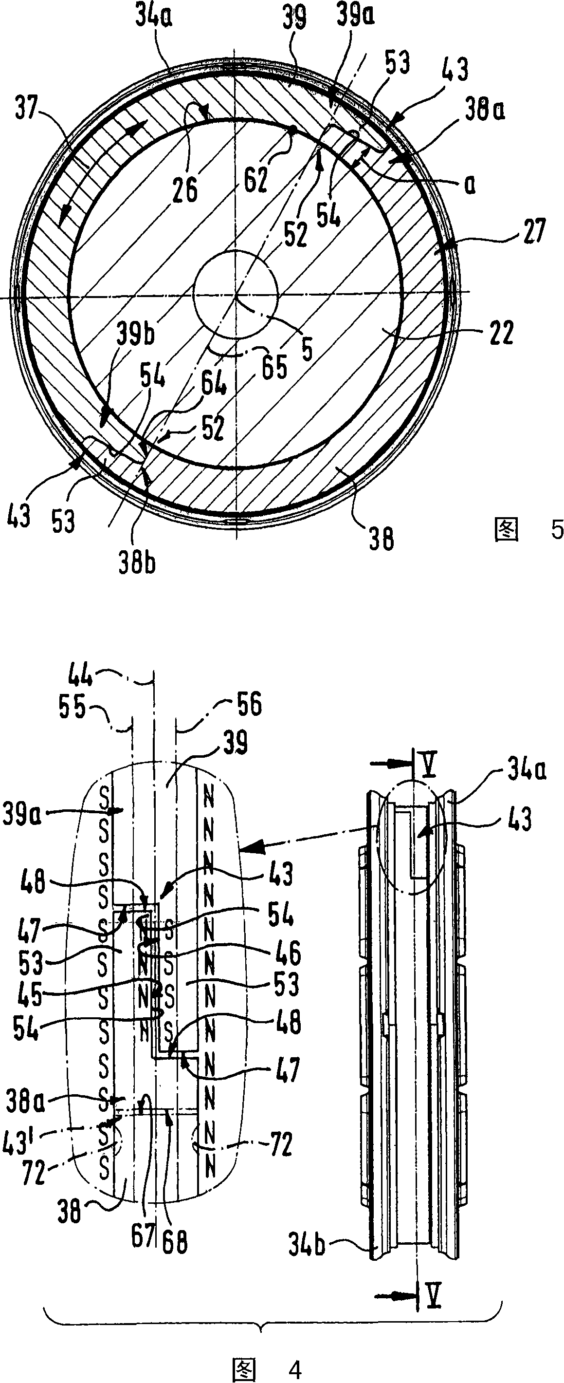 Piston and fluidically actuated positioning device comprising the same