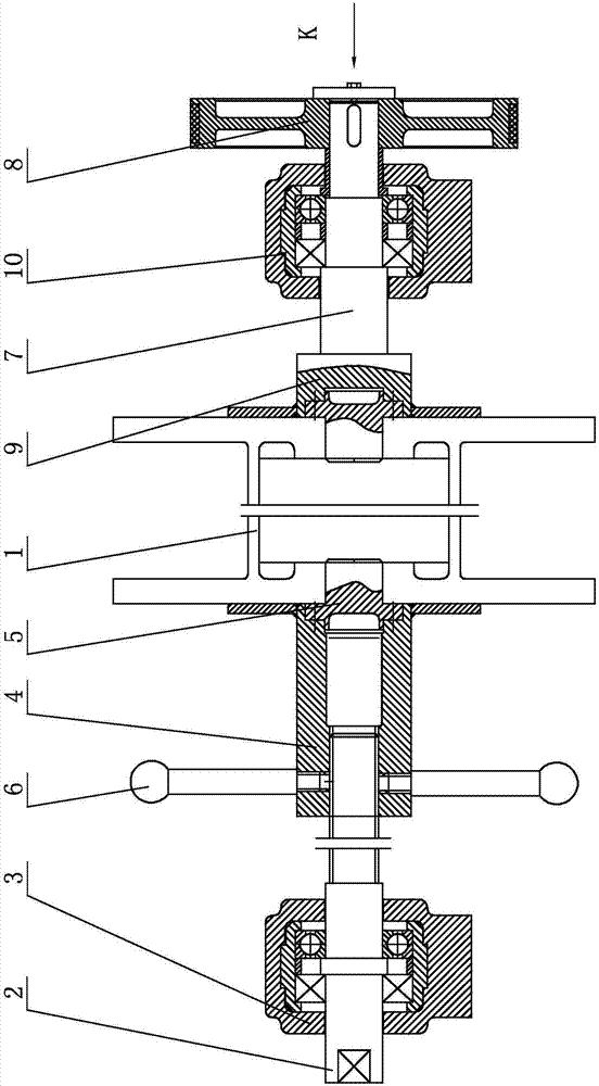 Constant-tension paying-off device