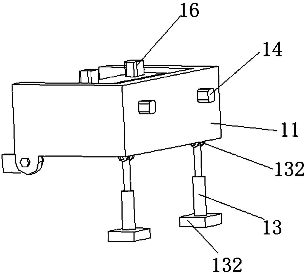 Plastic mold special-shaped bending mechanism