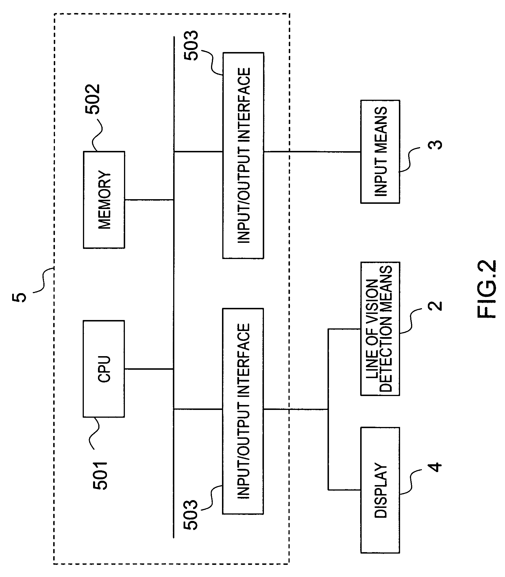 Visual training device and visual training method