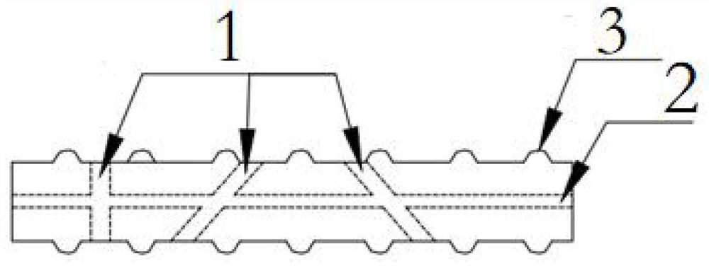 Bone trabecula structure