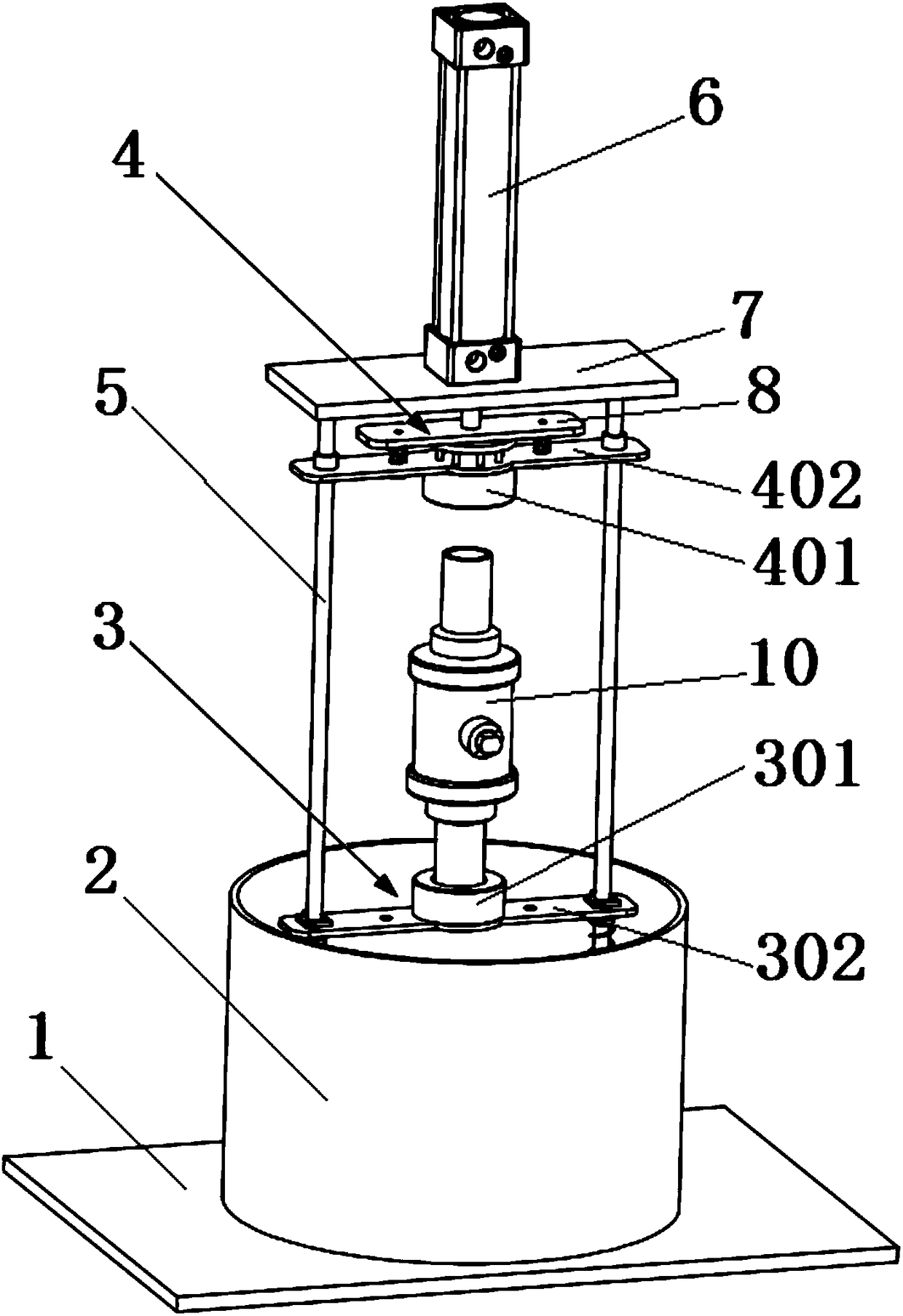 A valve automatic testing equipment