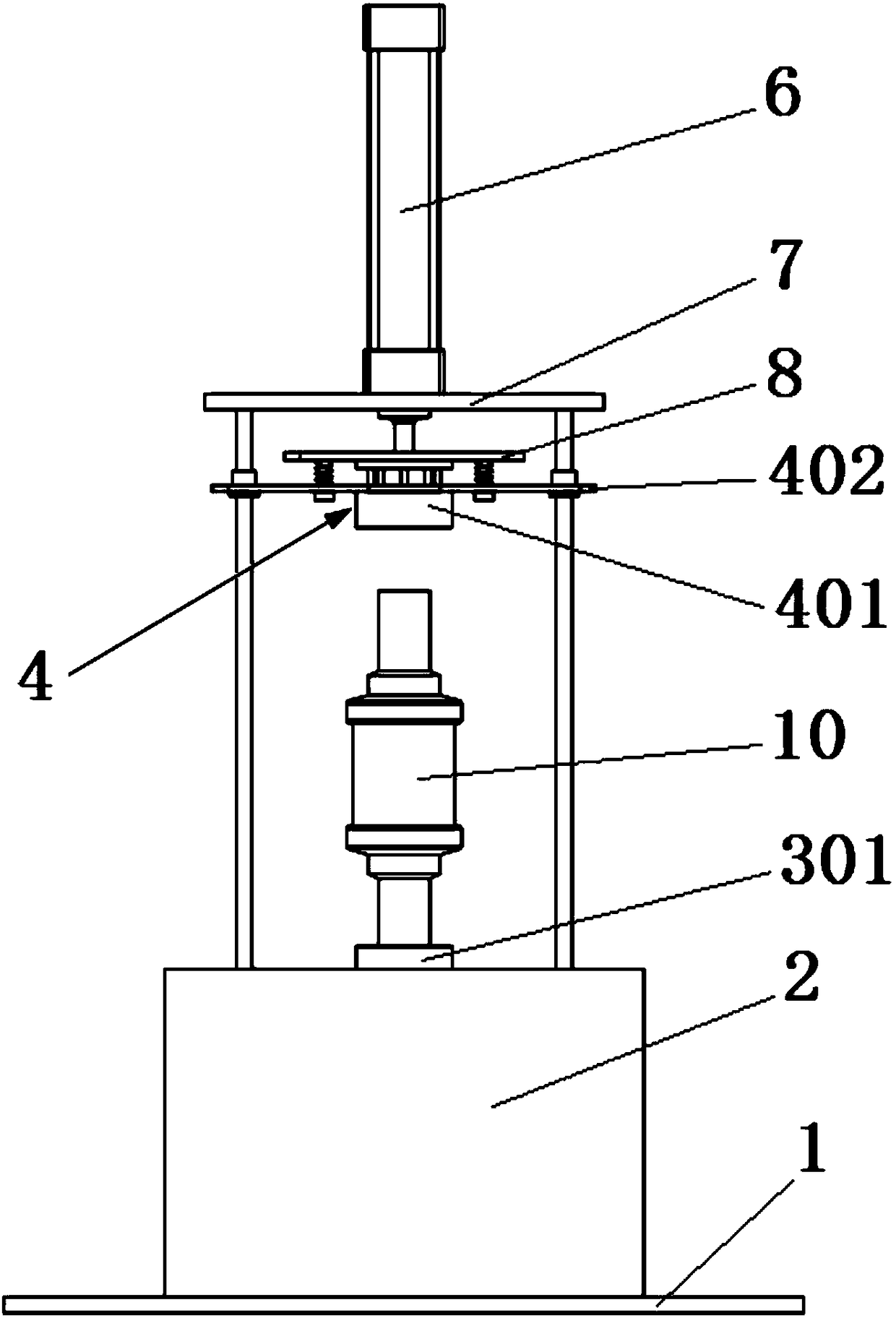 A valve automatic testing equipment