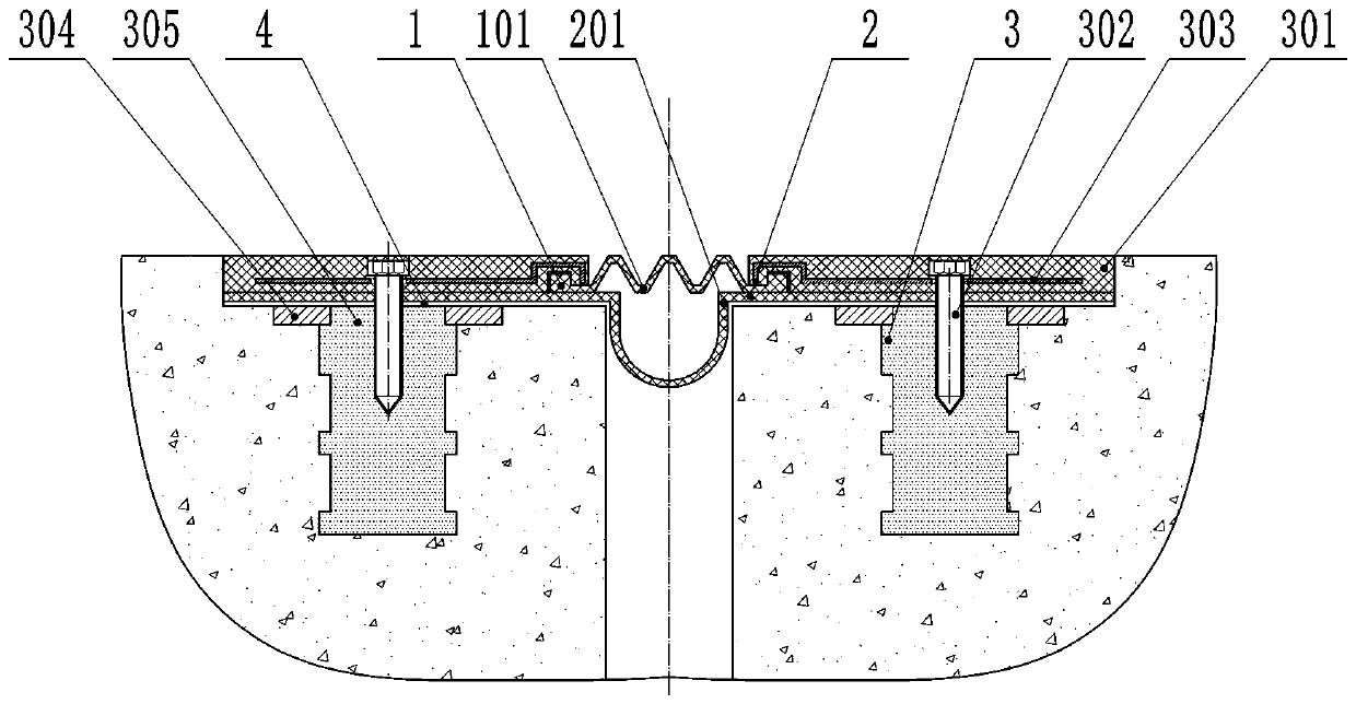 Dual-waterproof replaceable telescopic device