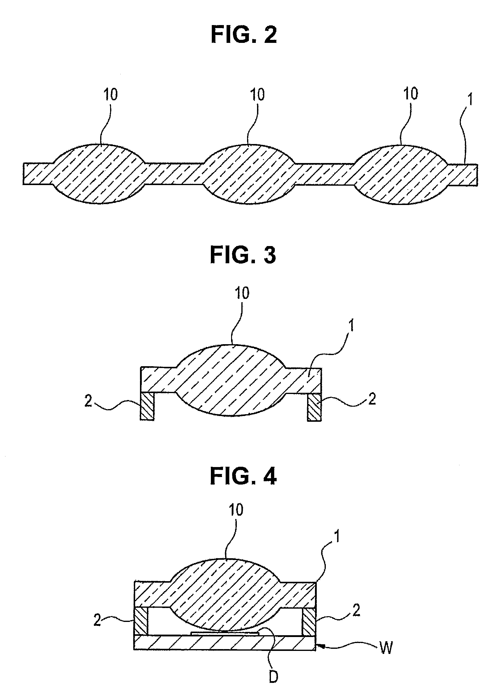 Wafer-level lens array, method of manufacturing wafer-level lens array, lens module and imaging unit