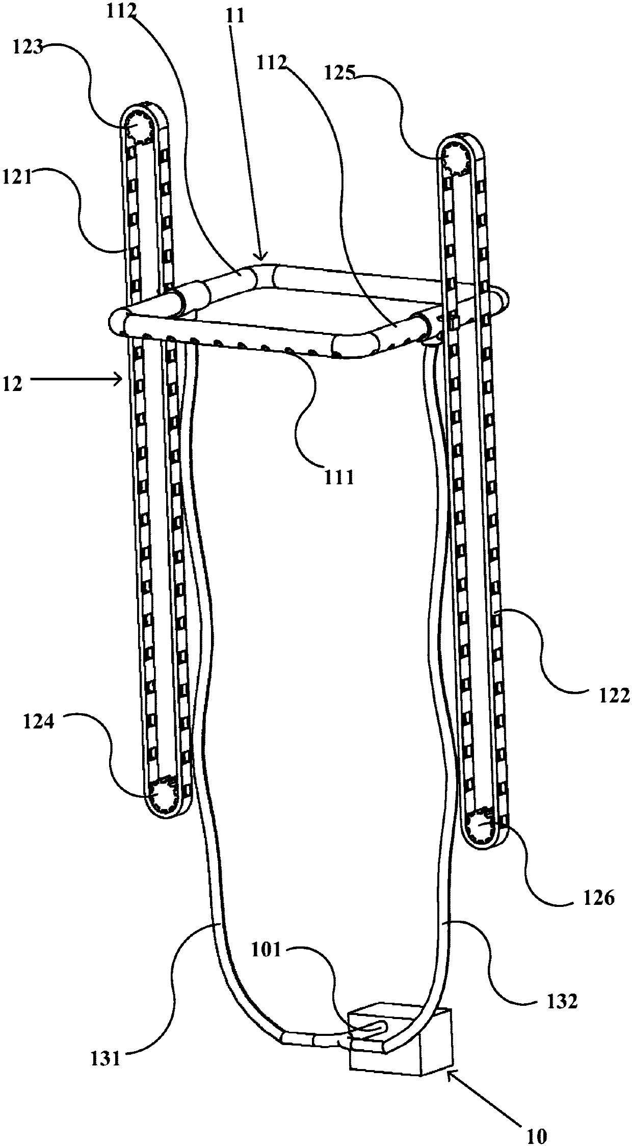 Heat exchanger cleaning device and outdoor unit of air conditioner