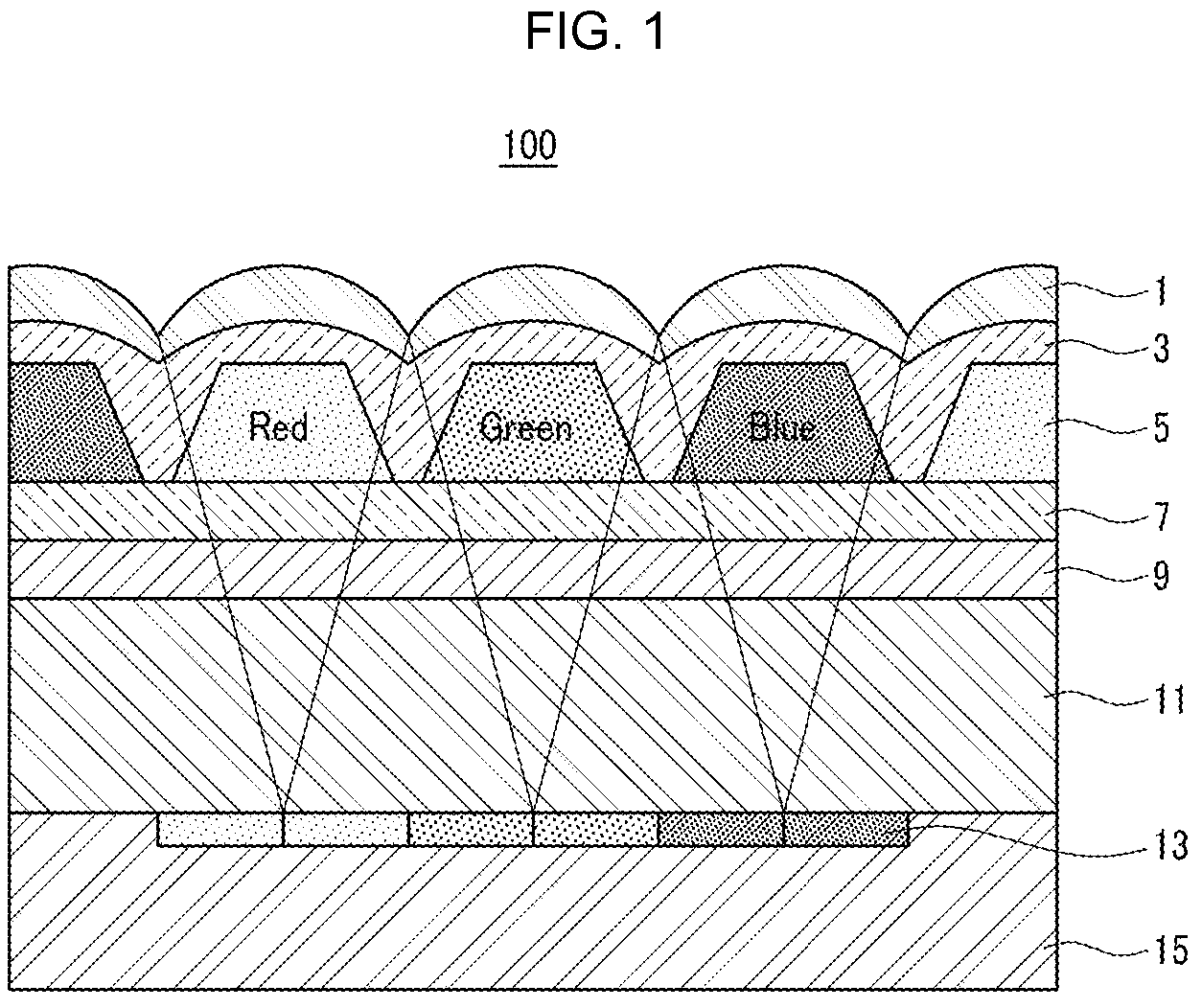 Photosensitive resin composition for color filter and color filter using same