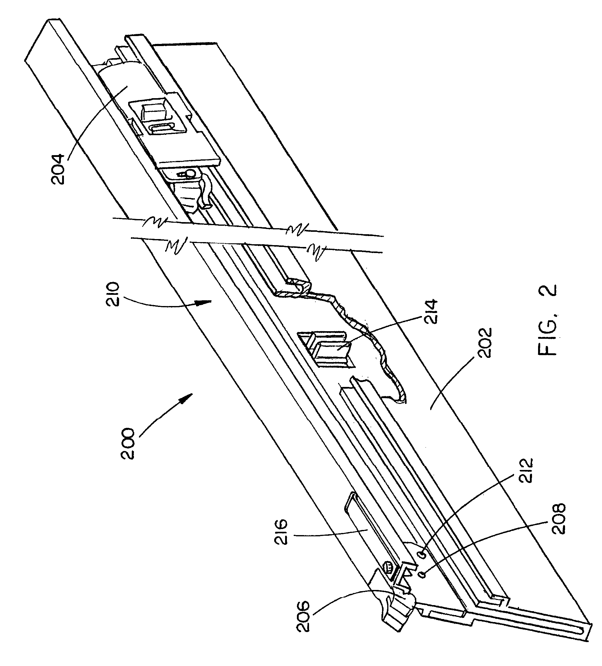 Nail spacing verification assembly