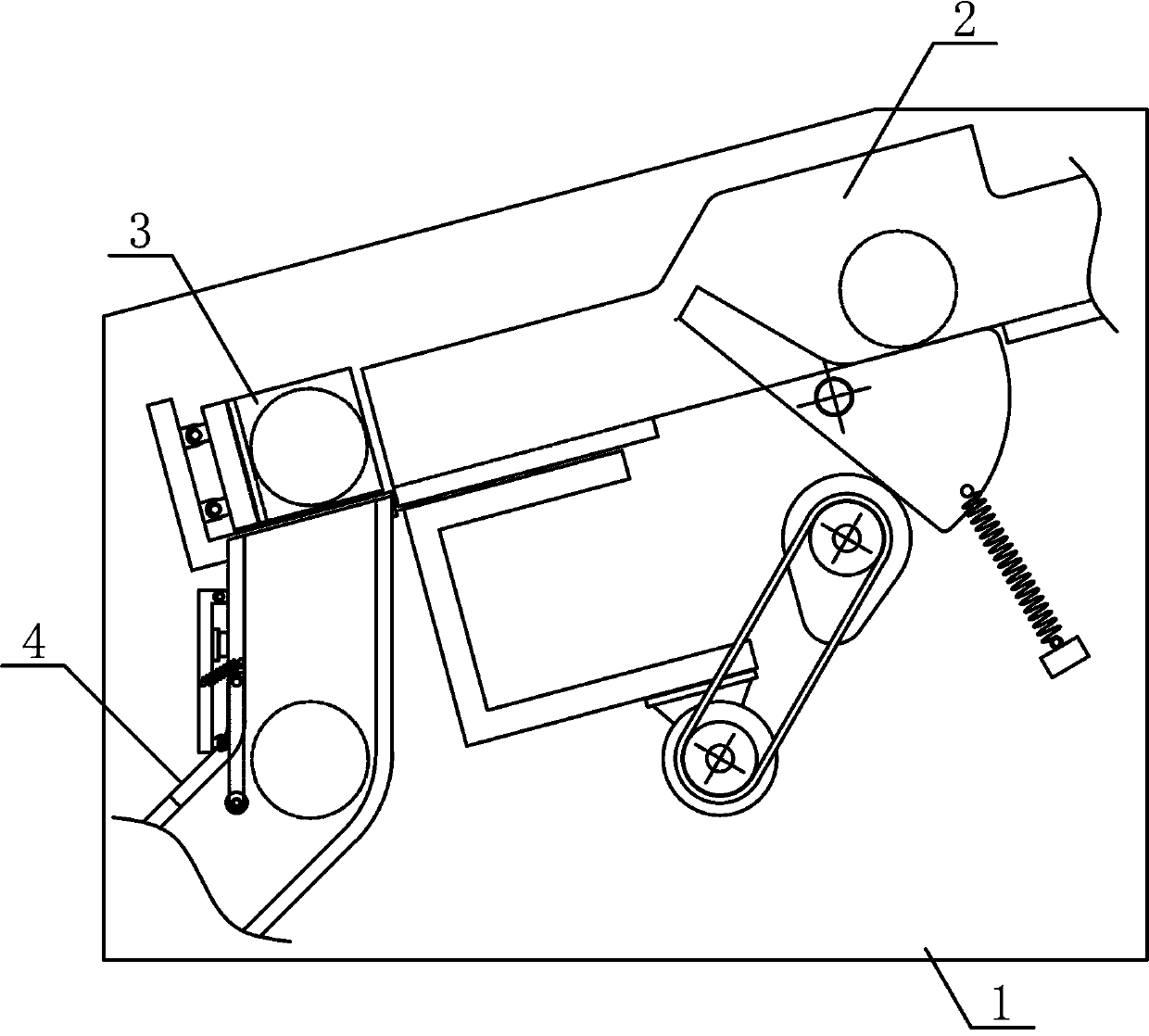 Combined guiding mechanism for annular workpieces