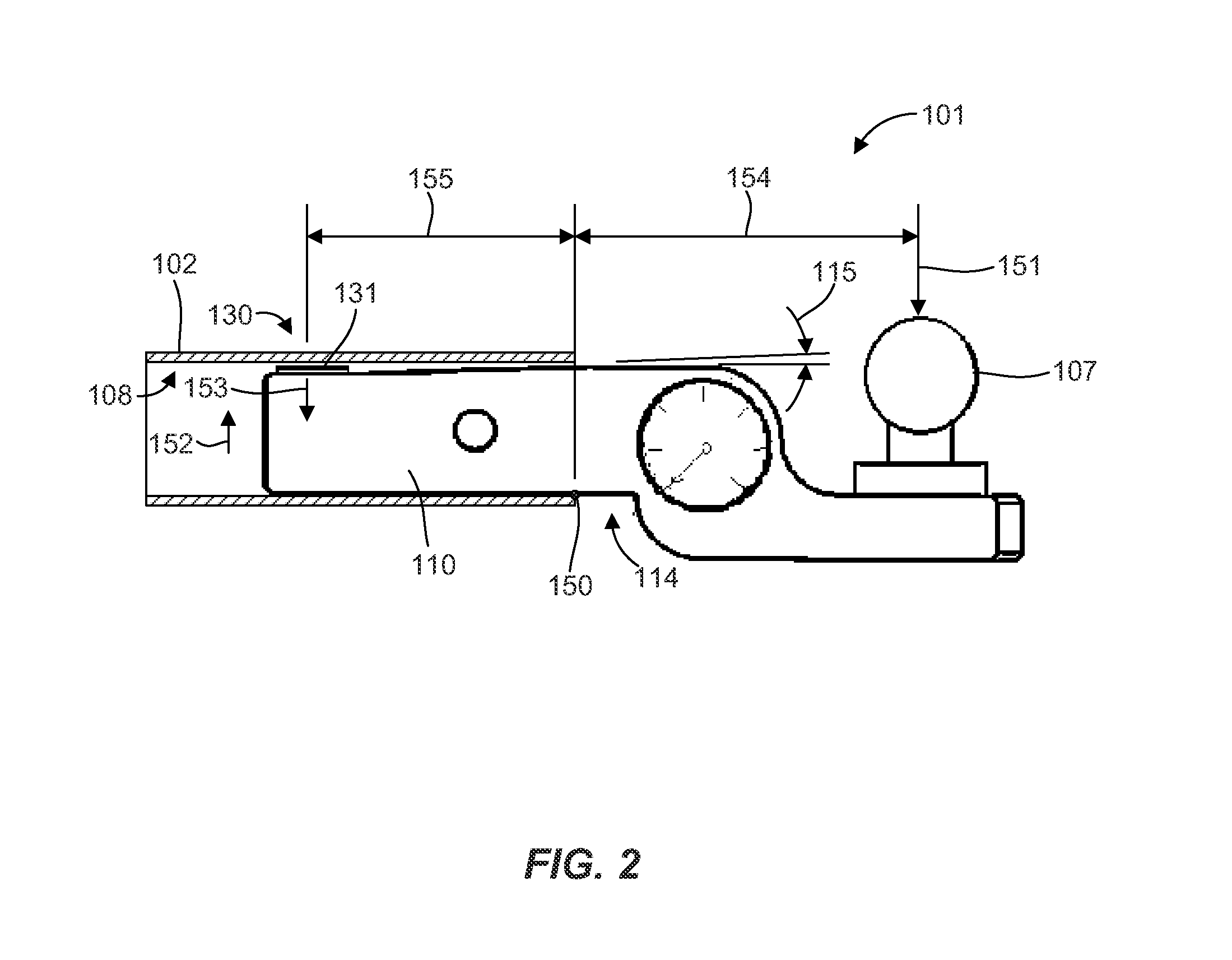 Ball mount for measuring tongue weight of a trailer