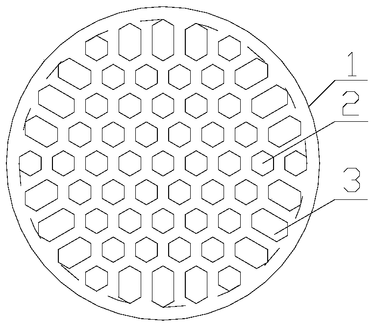 Preparation method of large-flux ceramic membrane