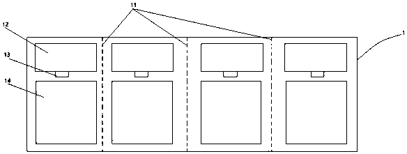 Anti-corrosion waterproof garbage can for garbage classification