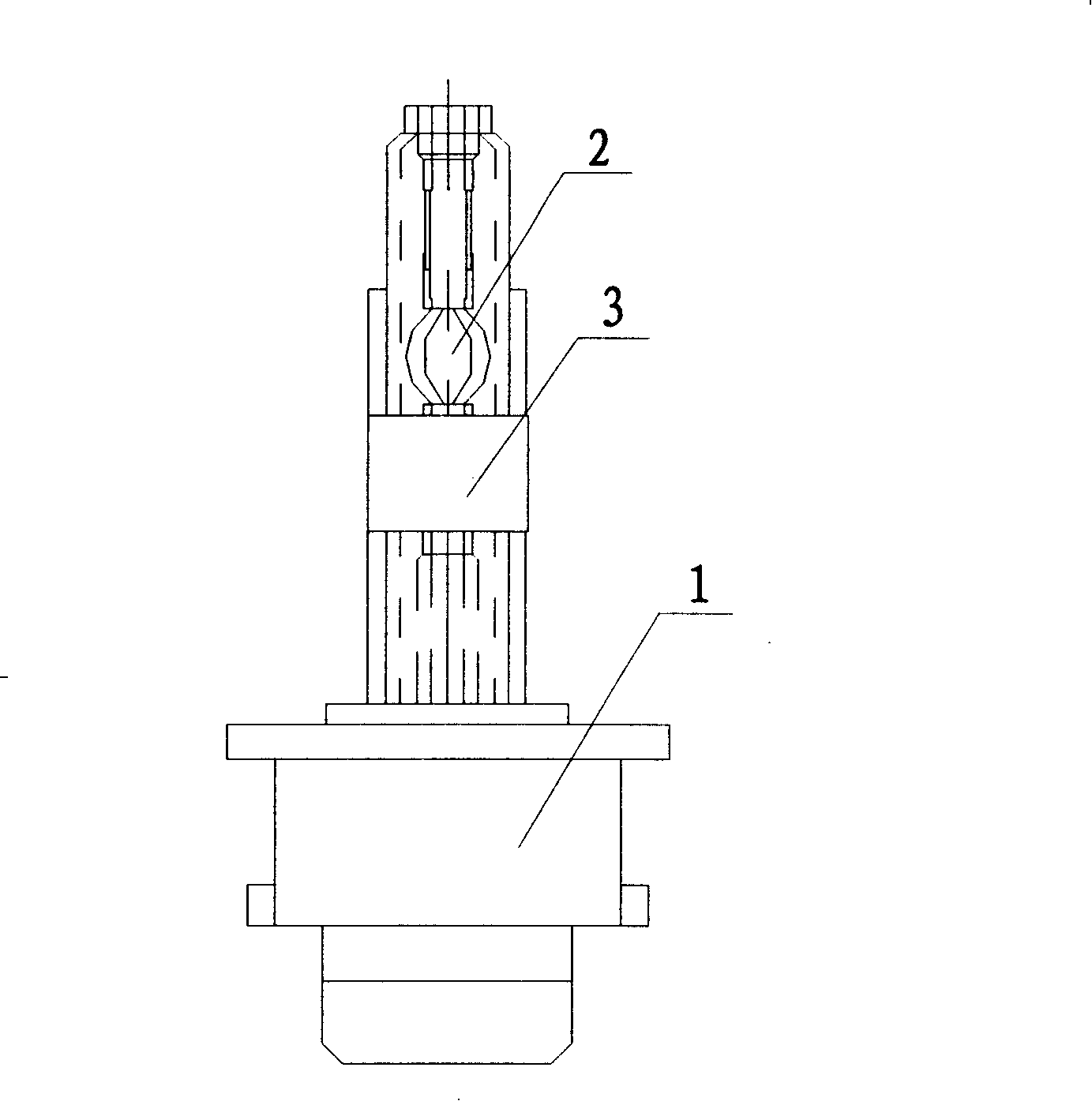 Xenon gas metallic halogen lamp for automobile