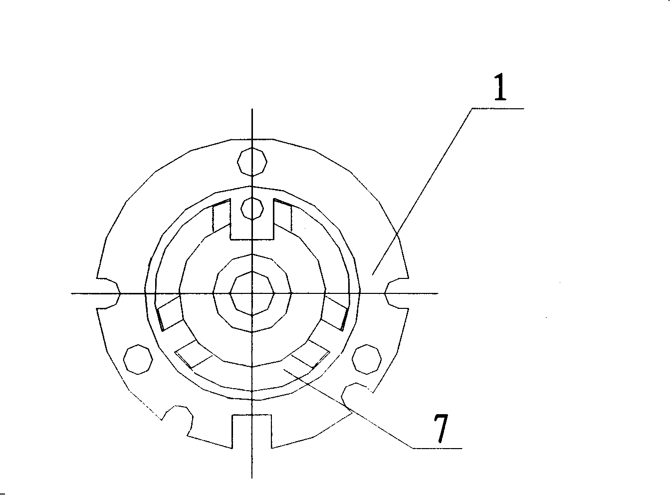 Xenon gas metallic halogen lamp for automobile