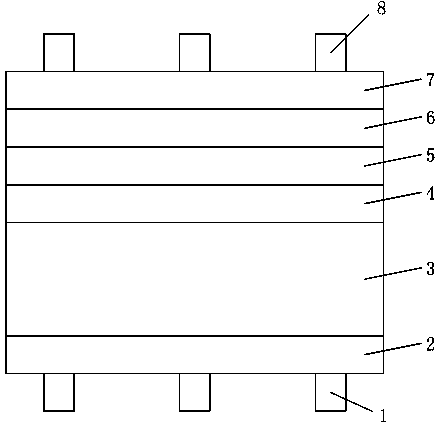 Solar cell with potential induction decay resistance and method for manufacturing solar cell